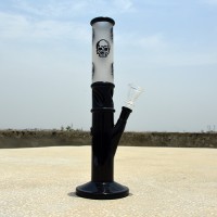 13Inch 50mm Assorted Sticker Smoking Color Glass Bong (Water Pipe)